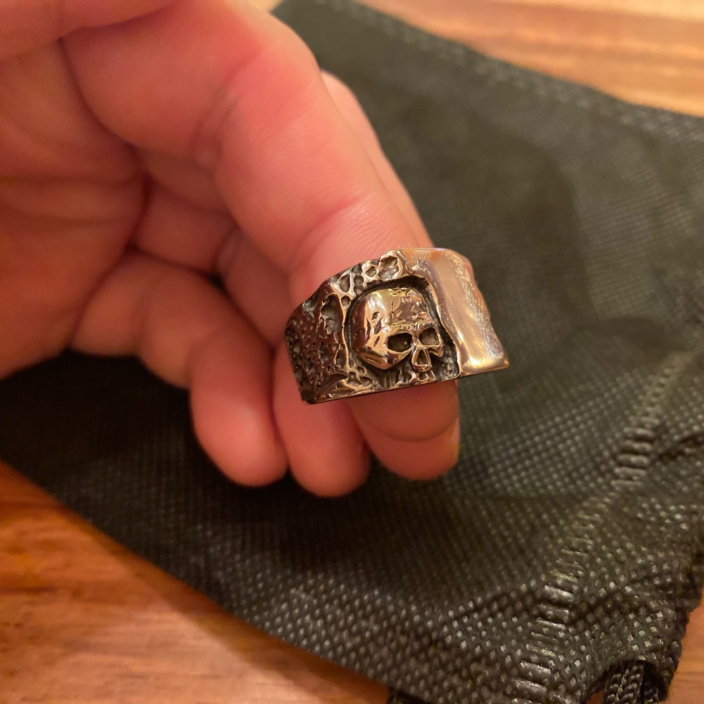 Stainless Skull ring - Picture 3 of 3